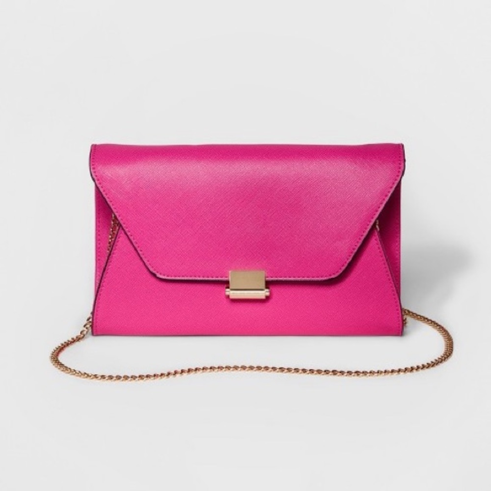 Pink clutch